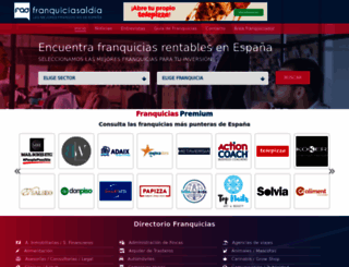 franquiciasaldia.es screenshot