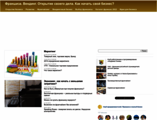 franshisa.ru screenshot