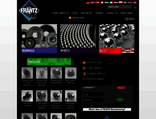 frantz-mfg.com screenshot