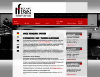 franz-partner.de screenshot