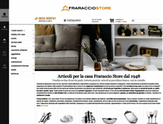 fraracciostore.it screenshot