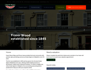 fraser-wood.co.uk screenshot