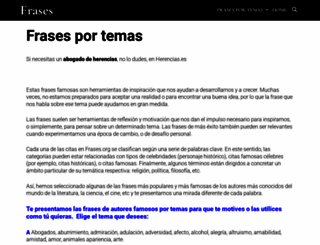 frases.org screenshot