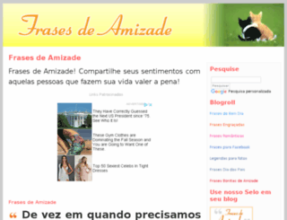 frasesdeamizade.net.br screenshot