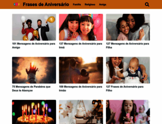 frasesdeaniversario.com.br screenshot