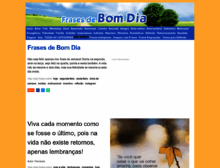 frasesdebomdia.com.br screenshot