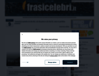 frasicelebri.it screenshot