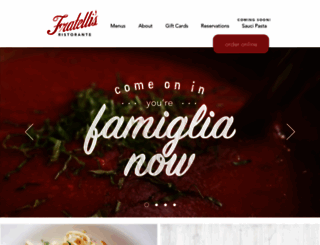 fratellisristorante.com screenshot