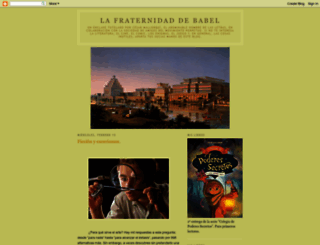 fraternidadbabel.blogspot.com screenshot
