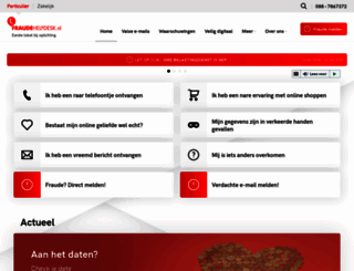 fraudehelpdesk.nl screenshot