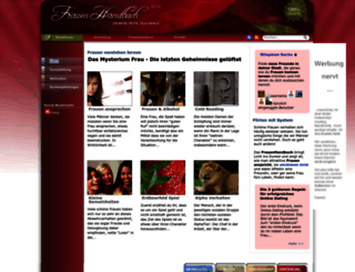 frauenhandbuch.com screenshot