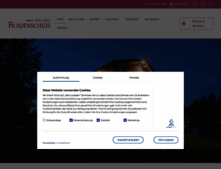 frauenschuh.at screenshot