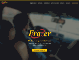 frazer.com screenshot