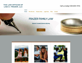 frazerfamilylaw.com screenshot