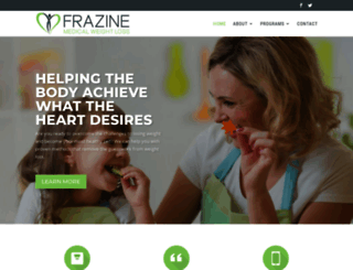 frazineweightloss.com screenshot