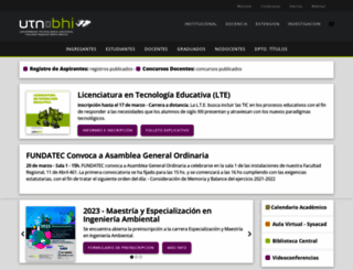 frbb.utn.edu.ar screenshot