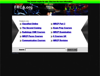 frca.org screenshot