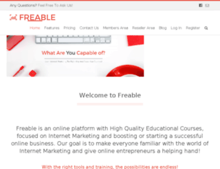 freable.com screenshot