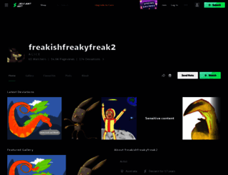 freakishfreakyfreak2.deviantart.com screenshot