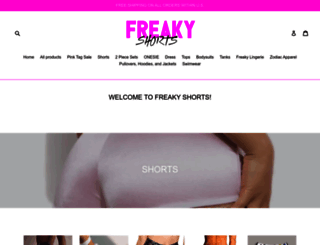 freakyshorts.com screenshot