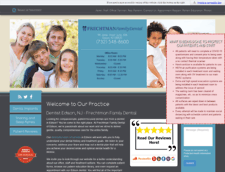 frechtmandental.com screenshot