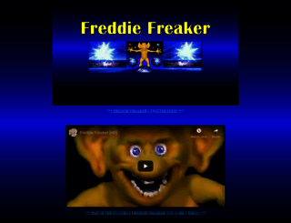 freddiefreaker.com screenshot