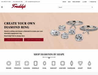 freddysjewelry.com screenshot