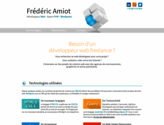 frederic-amiot.fr screenshot