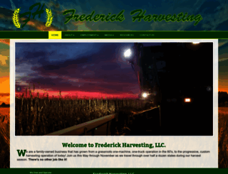 frederickharvesting.com screenshot