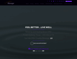fredericksburgmassage.com screenshot