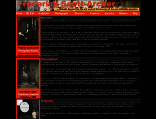 frederickscottarcher.com screenshot