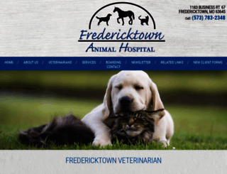 fredericktownanimalhosp.com screenshot