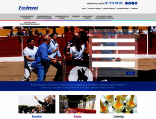 fredevent.com screenshot