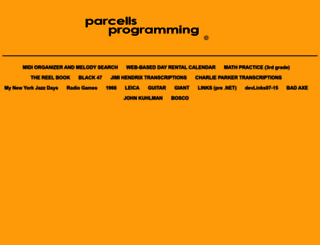 fredparcells.com screenshot
