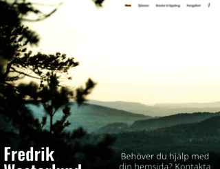 fredrikw.se screenshot