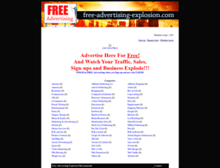 free-advertising-explosion.com screenshot