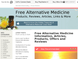 free-alternative-medicine-info.com screenshot