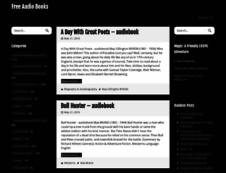 free-audio-books.info screenshot