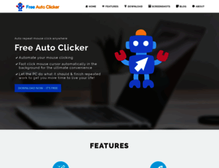 free-auto-clicker.com screenshot