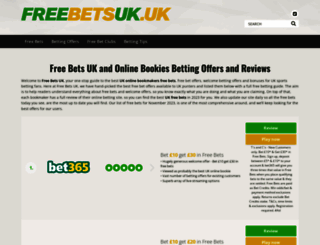 free-bets.uk.com screenshot