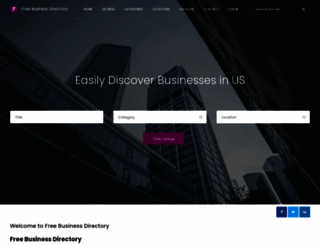free-business-directory.com screenshot