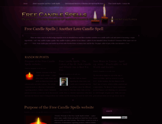 free-candle-spells.com screenshot