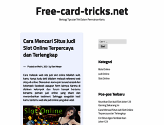 free-card-tricks.net screenshot