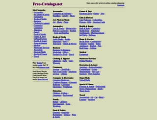free-catalogs.net screenshot