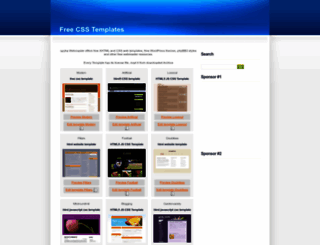 free-css-templates.4ever.me screenshot