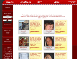 free-dating-my.com screenshot