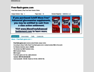 free-flash-game.com.talkiewalkie.org screenshot