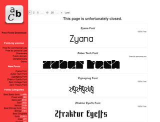 free-fonts-download.com screenshot