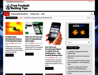 free-football-betting-tips.info screenshot
