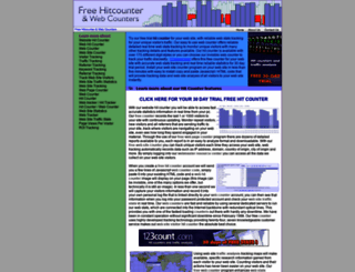free-hitcounter-web-counters.com screenshot